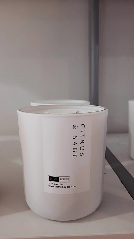 Citrus and Sage J'aime Bougie