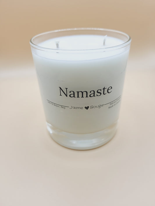 Namaste J'aime Bougie