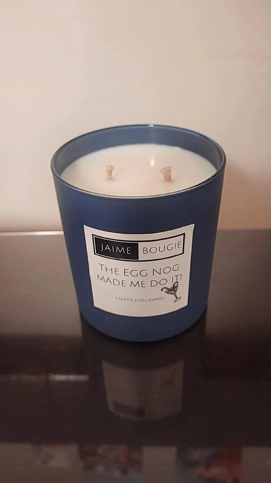 The Egg Nog made me do it J'aime Bougie
